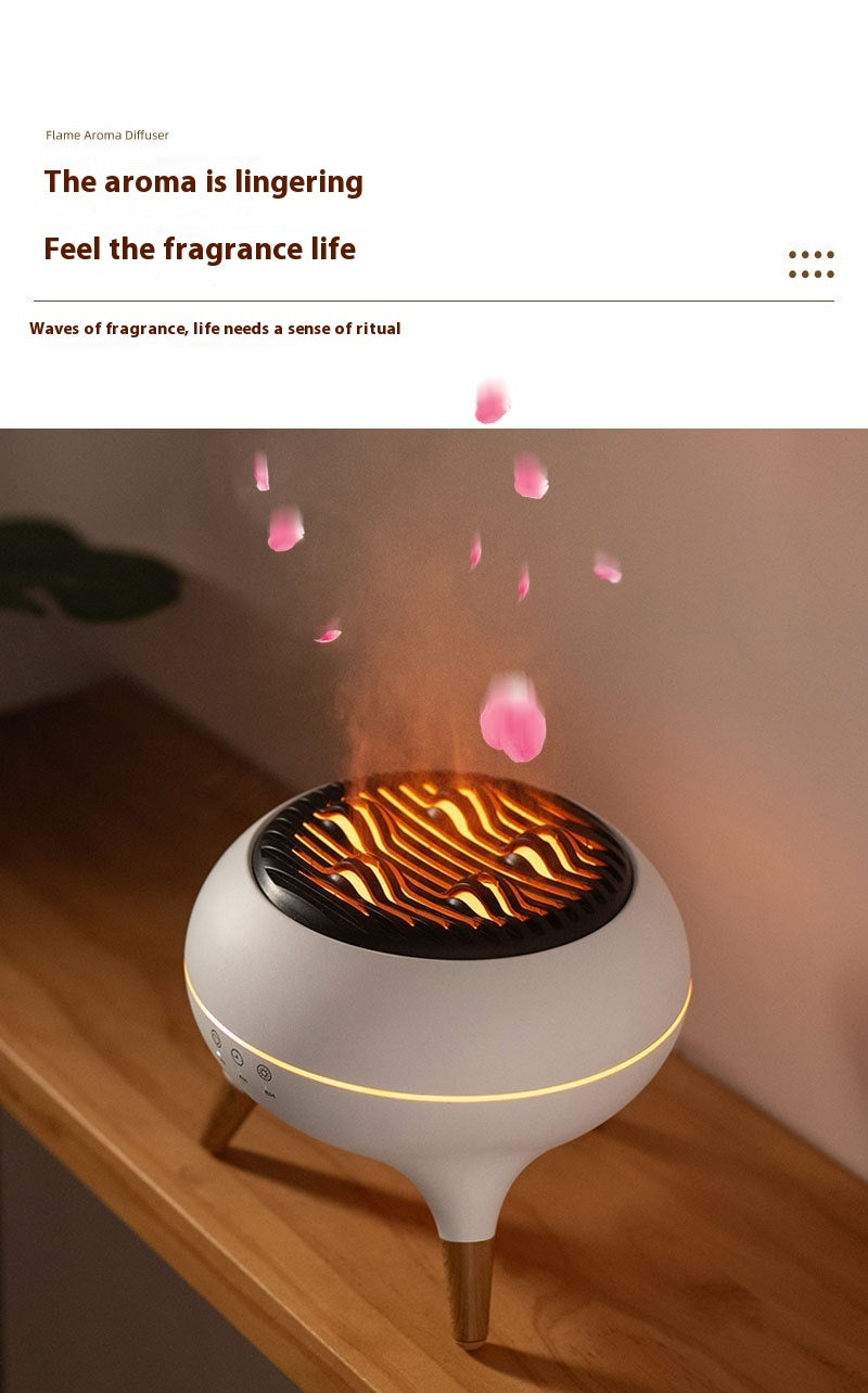 Difuzor Aromaterapie Flacără – Decor Elegant & Relaxare Totală