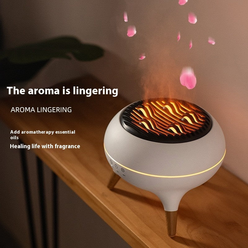 Difuzor Aromaterapie Flacără – Decor Elegant & Relaxare Totală
