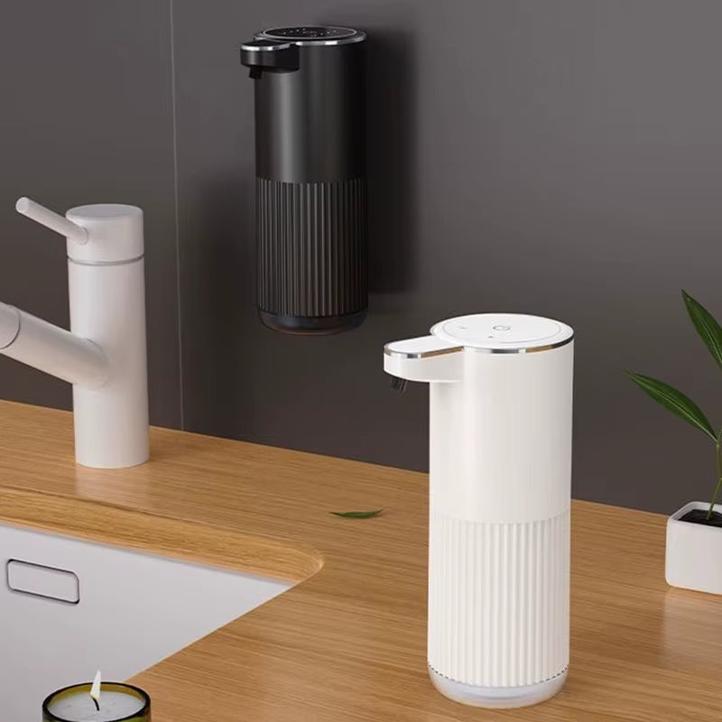 350Ml Multifunctional Automatic Soap Dispenser Touchless Foam/Gel Dispenser 4 Level Wall Mount Hands Free Auto