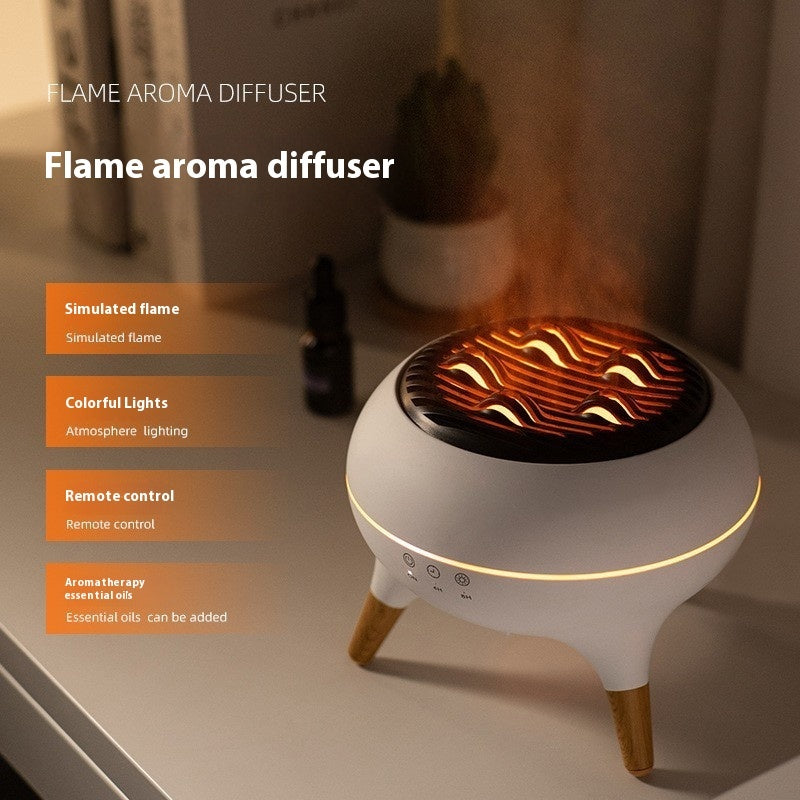 Difuzor Aromaterapie Flacără – Decor Elegant & Relaxare Totală